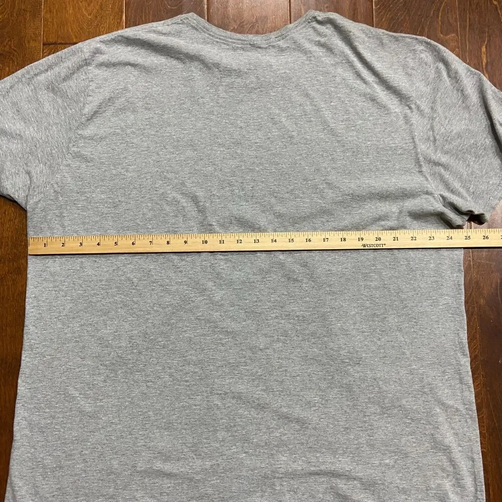 Marvel Team Ups Avengers Gray Black Big & Tall AOP Cotton T-Shirt Men's Size XXL